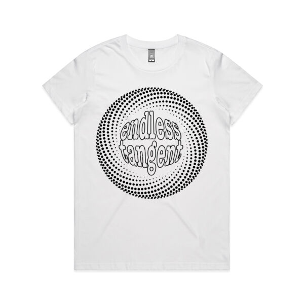 Black logo, large front, Ladies Thumbnail