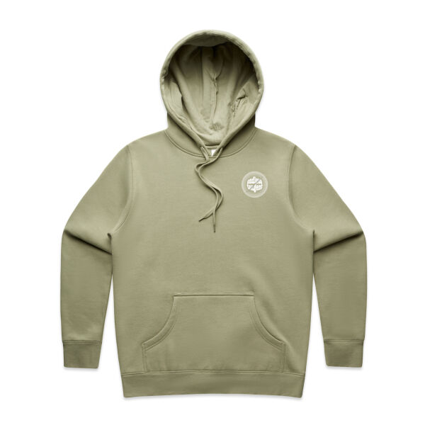 Ladies Hoodie, white logo for dark colours Thumbnail