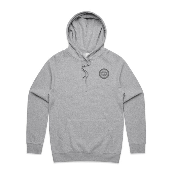 Men's Hoodie, black logo for light colours Thumbnail
